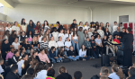Concert de rentrée de la chorale. Accueil des sixièmes.